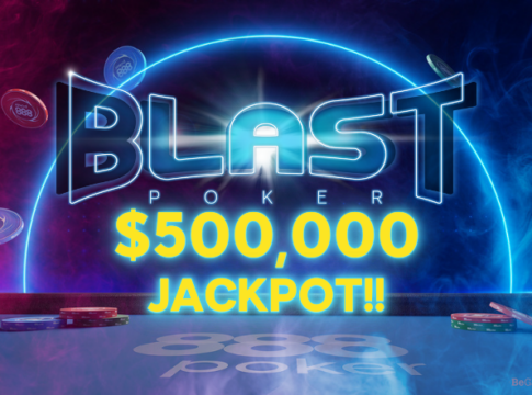 Blast-Jackpot auf 888poker geknackt! Drei Spieler teilen sich $500.000!