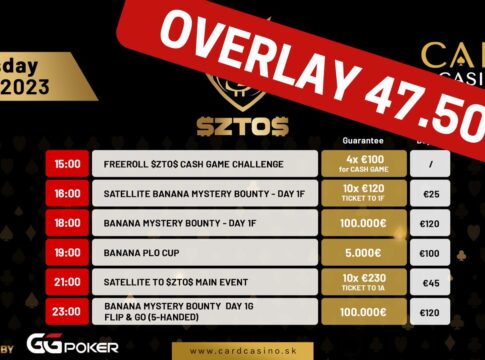 €47.500 Overlay Alarm beim $ZTO$ Banana Mystery Bounty im CC Bratislava!