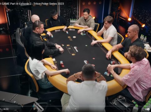 Episode Drei des 1k/2k Triton Super High Roller NLH Cash Games!