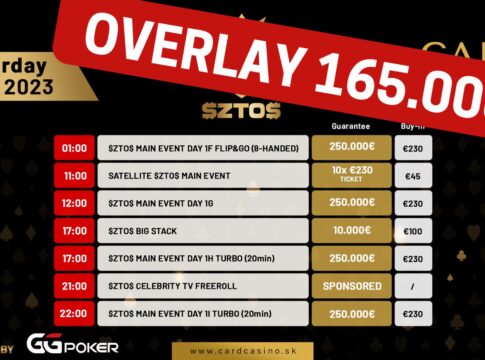 $ZTO$ Poker im Card Casino Bratislava: Gigantisches Overlay droht? + GEWINNSPIEL!