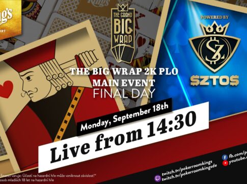 Montag ab 14:30 Uhr – Finale €2.350 The Big Wrap PLO Main Events aus dem King’s!
