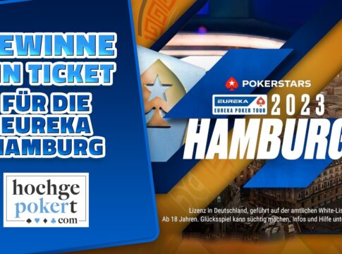 And the winner is! – HGP Gewinnspiel – €1.100 Eureka Hamburg Main Event Ticket!