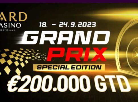 Garantie verdoppelt! Der Grand Prix S.E. im Card Casino Bratislava!
