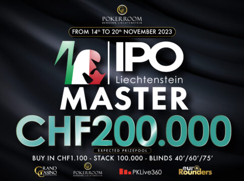 Italian Poker Open Master in Liechtenstein erwartet CHF 200.000!