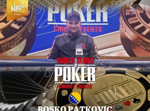 Bosko Patkovic schnappt sich den WSOPC PLO 6-Max Ring im King’s Resort!