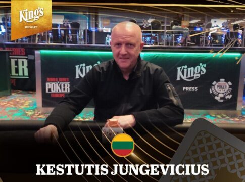 Litauer gewinnt das WSOPC Side Event am Freitag im King’s!