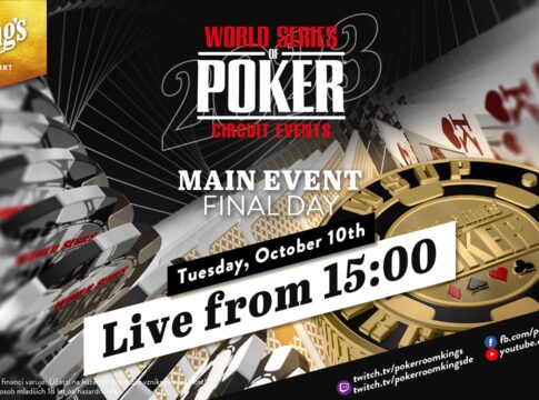 Dienstag ab 15:00 Uhr – Finaltag des €1.700 WSOPC Main Events aus dem King’s!
