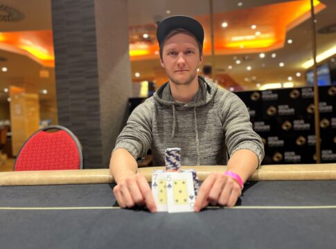 Nobelll Deepstack im Grand Casino Aš geht an Leonhard Beutlhauser!
