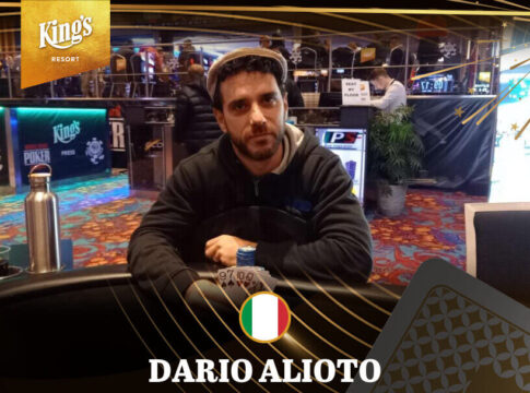 Dario Alioto schnappt sich 1k Pot Limit Omaha Bounty im King’s!