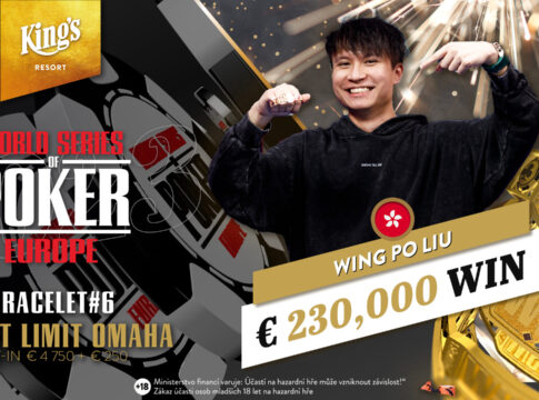 WSOP Europe – Bracelet #6 geht nach Hong Kong!