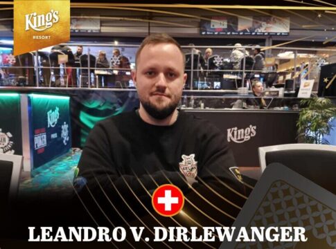 Durchmarsch für Leandro Dirlewanger beim WSOPE Side Event!