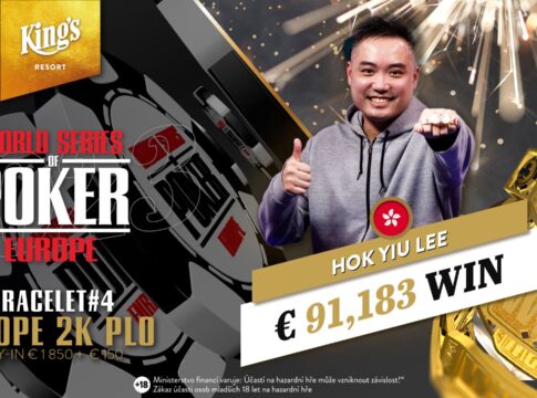Das 2k PLO-Bracelet der WSOPE geht nach Hongkong!