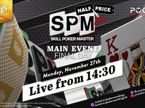 Montag ab 14:30 Uhr – Finale der €290 Skill Poker Masters aus dem King’s!