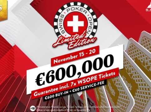 Ab Mittwoch! Die Swiss Poker Open kommen mit €600.000 gtd. ins King‘s!