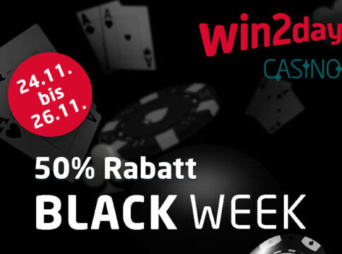 Black Week und 100k-Turnier auf win2day!