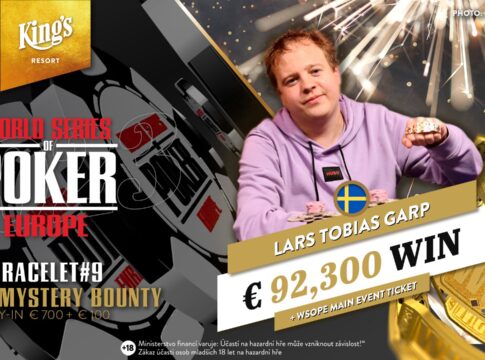 WSOPE Event #9: Tobias Garp zwingt Adi Rajkovic in die Knie!