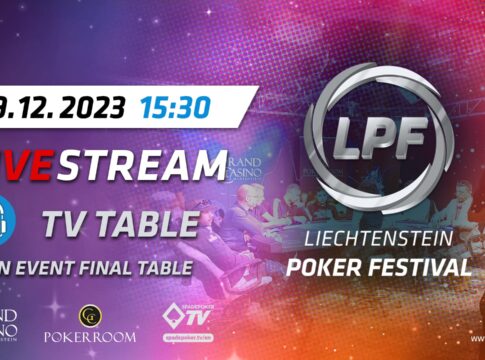 Dienstag ab 15:30 Uhr – Livestream vom Final Table des Liechtenstein Poker Festivals!