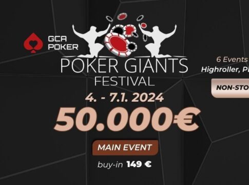 €50.000 Garantie und nonstop Cashgame bei den Poker Giants in Asch!
