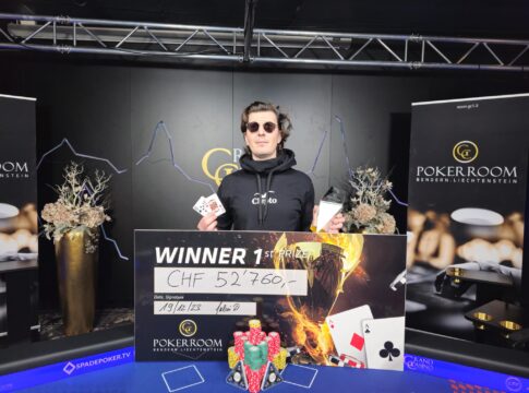 Liechtenstein Poker Festival: Champion Simon Feistle gewinnt CHF 52.760!