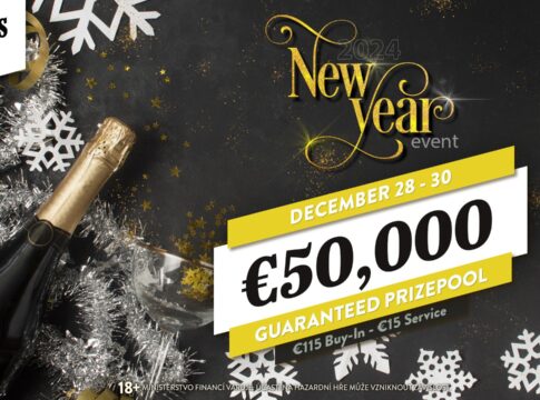 160 starten im King’s Prague ins New Year Event Day 1A!