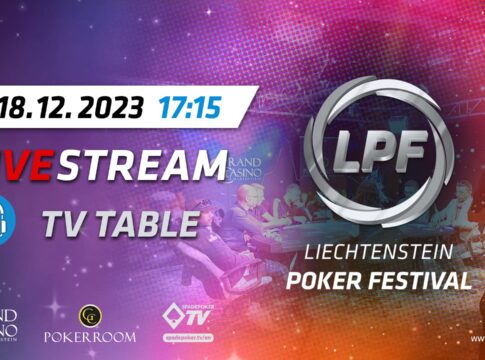 Montag ab 17:15 Uhr – Livestream vom Tag 3 des Liechtenstein Poker Festivals!