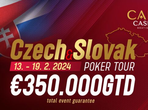 Satte €350.000 GTD bei der Czech & Slovak Poker Tour in Bratislava!