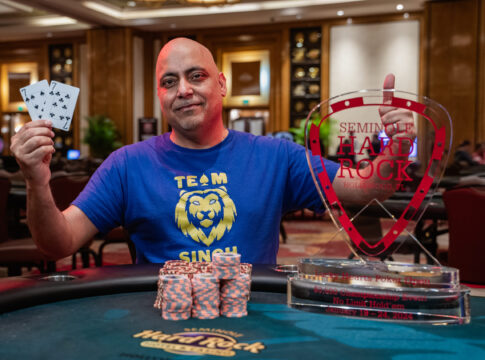Raminder Singh holt Lucky Hearts Poker Open Championship – Gumz in Top25!