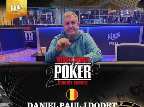 Daniel Dodet greift den ersten WSOPC-Ring 2024 im King’s ab!
