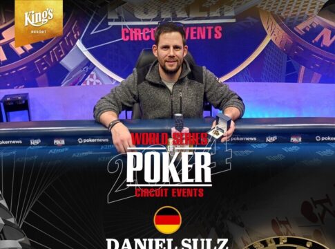 Feld aufgerollt! Daniel Sulz ist der WSOPC Mini Main Event Champion!