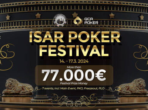 Das Isar Poker Festival kommt vom 14. bis 17. März ins Grand Casino Aš!