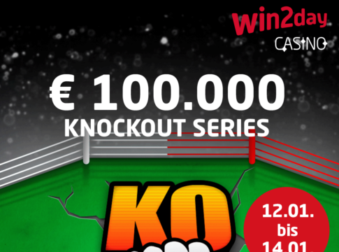 Knockout Series auf win2day verspricht an einem Wochenende €100.000!