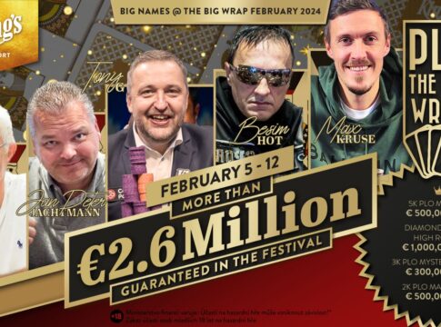 Die PLO-Sterne steigen auf! – Star-Schaulaufen bei €2,6 Mio. GTD The Big Wrap!