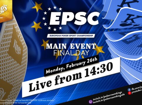 Montag ab 14:30 Uhr – Tag 2 der €250 European Poker Sport Championship (EPSC)!
