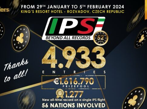 Über €1,6 Millionen Preisgeld bei der IPS im King’s Resort!