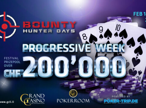 PKO-Action bei den Bounty Hunter Days im GCLI mit CHF 200.000 GTD!