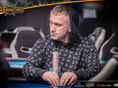 Dritan Kaleci bester Warrior an Tag 1b im GC Pokerroom!