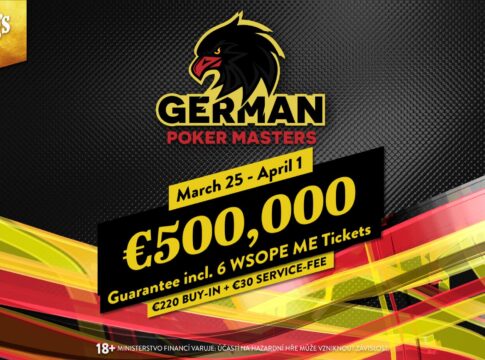Das Rekord-Event „German Poker Masters“ ist mit €500.000 GTD im King’s zurück!