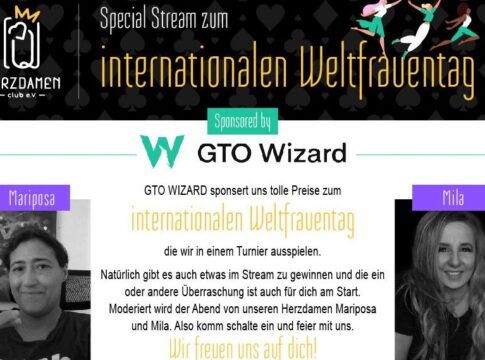 Samstag ab 18:00 Uhr – Weltfrauentag Twitch-Stream der Herzdamen!