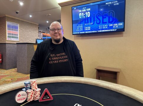 „Mr. Hitter“ triumphiert beim Saturday Deepstack im Grand Casino Aš!