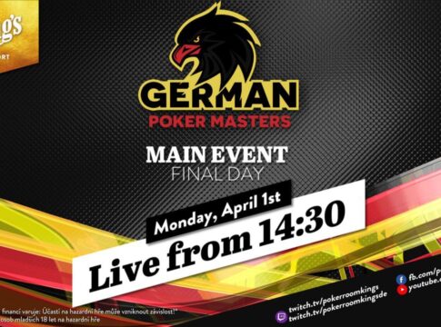 Ostermontag ab 14:30 Uhr – Finale der €250 German Poker Masters aus dem King’s!
