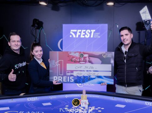 Angelo Arossi holt beim 5Fest Main Event den dicksten Scheck!