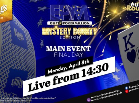 Montag ab 14:30 Uhr – Finale der €490 EPM Mystery Bounty Edition aus dem King’s!