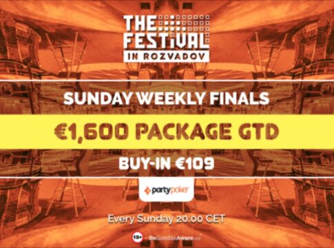 €1.600 King’s-Package mit Ticket, Hotel und mehr für „The Festival“ auf partypoker erspielen!