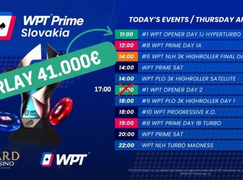 Knackt die WPT Prime im CC Bratislava doch noch die Garantie?