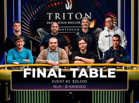 Ab 14:00 Uhr – Triton Livestream vom Finale des $25.000 NLH 8-Max High Roller Events #2!