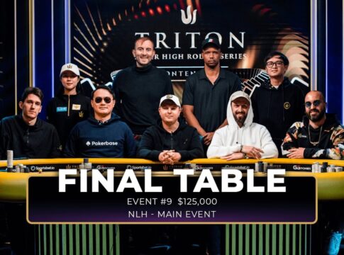 Ab 14:00 Uhr – Triton Livestream vom Finale des $125.000 NLH Main Events #9!