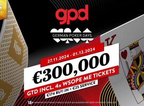 Der Festival Dauerbrenner ist zurück – Die GPD mit €375.960 gtd im King’s!