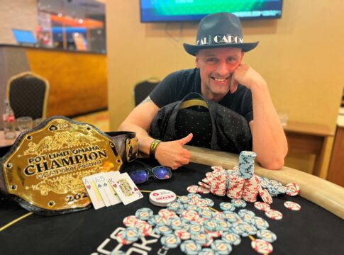 GCA Poker Festival: Michael Hirsch gewinnt PLO; 218 Spieler in Tag 2!