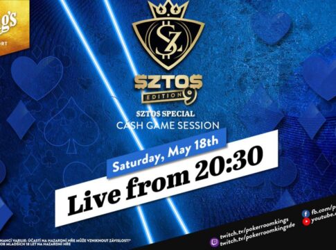 Samstag ab 20:30 Uhr – Ca$h King$ Special 5-Card PLO €5/€5/€10 aus dem King’s!