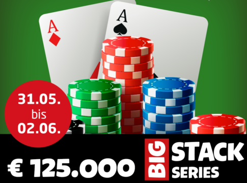 €125.000 Garantie bei der Big Stack Series & Teusl-Bounty auf win2day!